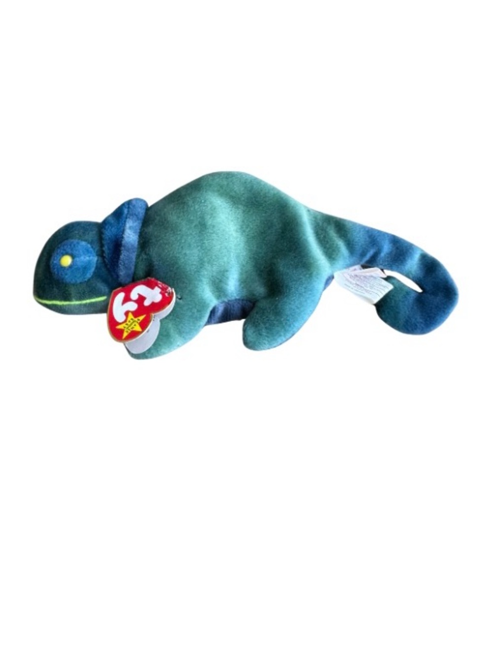 Vintage Ty Rainbow the Iguana Beanie Baby 1997 💜 BOGO